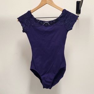 SoDanca adult small purple leotard